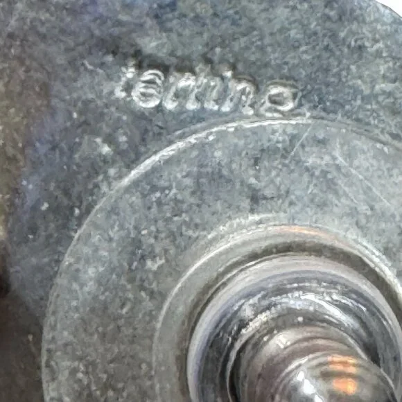 Amy Kahn Sterling Silver Earrings Cluster Labradorite Purple Pearls Drop Dangle - Picture 6 of 7